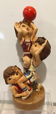Dan Hughes Boys Basketball Players Anns Original Kids Statue  15" for sale  Shipping to South Africa