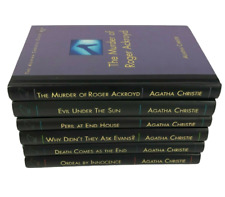 RARO 1985 Agatha Christie Mystery Collection x6 Romances de Capa Dura comprar usado  Enviando para Brazil