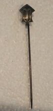 Heintz Stick Pin Sterling On Bronze 3" Unmarked Arts & Crafts Design  for sale  Shipping to South Africa