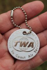 Vintage cool old key holder Airline TWA 40Th for sale  Port Orange