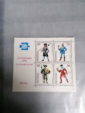 Timbres 1974 bloc d'occasion  Saint-Vallier