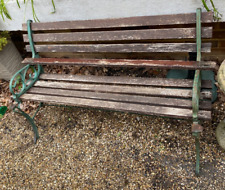 Garden bench wood for sale  ASCOT