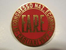 Distintivo congresso nazionale usato  Italia