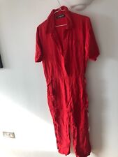 Glassworks jumpsuit red for sale  LONDON