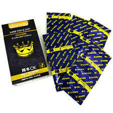 Condones Okamoto Crown súper delgados y suaves ultra sensibles lubricados cómodos Japón, usado segunda mano  Embacar hacia Argentina