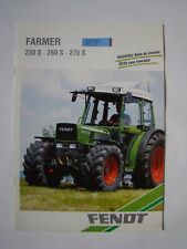 CF11 Document publicitaire FENDT Farmer 14 pages Tracteur agricole Trattori  d'occasion  Gannat