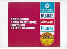 1971 chrysler brochure for sale  NEWMARKET