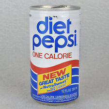 Used, VTG 1980s NutraSweet Diet Pepsi Cola Soda Pop Can 12oz Steel Johnstown PA for sale  Shipping to South Africa