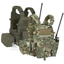 Usado, Colete KRYDEX LBT-6094A placa transportadora armadura corporal tática MOLLE com bolsa de revista comprar usado  Enviando para Brazil