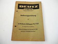 Deutz f1l 712 gebraucht kaufen  Merseburg