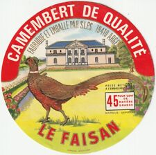 Ancienne etiquette fromage d'occasion  Reims
