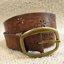 Leather belt brown for sale  NELSON