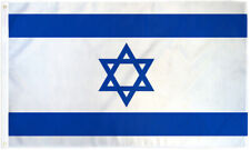 Bandeira de Israel 3x5 pés - Bandeiras nacionais israelenses poliéster APOIAMOS ISRAEL GAZA comprar usado  Enviando para Brazil