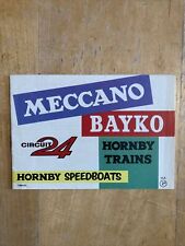 Meccano bayko hornby for sale  BOURNEMOUTH