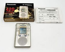 Grabadora de voz digital portátil Panasonic RR-QR400 IC japonés segunda mano  Embacar hacia Mexico
