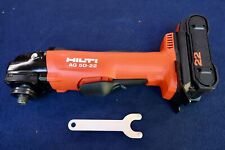HILTI AG 5D-22 5" CORDLESS ANGLE GRINDER W/BATTERY NEW for sale  Shipping to South Africa