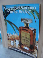 insegna vintage Amaretto di Saronno liquore on the rocks sign, usado segunda mano  Embacar hacia Argentina