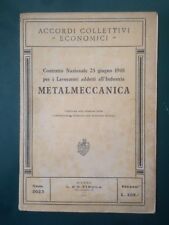 Contratto nazionale 1948 usato  Italia