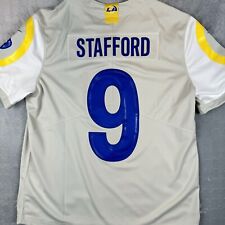 Camiseta Nike Vapor XL Bone LA Rams Matthew Stafford NFL autêntica pequena, usado comprar usado  Enviando para Brazil