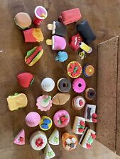 Food erasers 35pcs for sale  Sandy