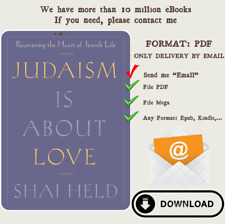 Judaísmo é sobre amor: recuperando o coração da vida judaica por Shai Held comprar usado  Enviando para Brazil