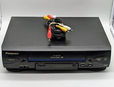 Panasonic PV-V4022 Blue Line 4 cabezales Omnivision VCR VHS reproductor grabadora PROBADO segunda mano  Embacar hacia Argentina