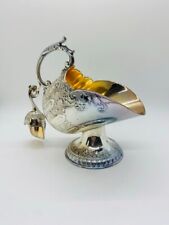 Vintage Silver-Plated Sugar Scuttle Bowl with Scoop - 040824 for sale  Shipping to South Africa
