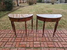 vintage demilune stand table for sale  Monteagle