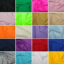 Lycra Fabric Plain Coloured 4 Way Stretch Dancewear Swimwear 150cm Wide 1m-10m's for sale  Shipping to South Africa