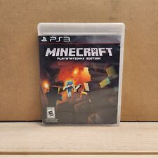Minecraft PlayStation 3 Edition (Sony PlayStation 3, 2014) (240113), used for sale  Shipping to South Africa