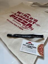 🔥HYPER RARE Airrack Worlds Maior Sacola de Festa de Pizza PIZZA HUT Bolsa ÚNICA comprar usado  Enviando para Brazil