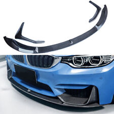 Spoiler labial dianteiro de fibra de carbono divisor para BMW F80 M3 F82 F83 M4 15-2020 comprar usado  Enviando para Brazil