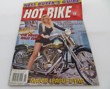 HOT BIKE The Magazine para Harley Davidson Riders NOV 1993 cargador de motocicleta de colección segunda mano  Embacar hacia Mexico