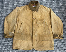 Used, Vintage Duxbak Jacket L Sanforized Duck Canvas Rainproof 1930s Button Hunting for sale  Shipping to South Africa