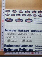 Rothmans racing tobacco d'occasion  Expédié en Belgium