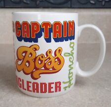 Caneca de café vintage vintage vintage 1983 Boss MGR Captain Ringleader Commander - Marca registrada comprar usado  Enviando para Brazil