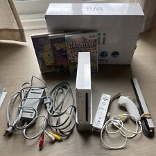 Nintendo Wii Sports Console Bundle With Box Good Condition Tested + 3 Games for sale  Shipping to South Africa