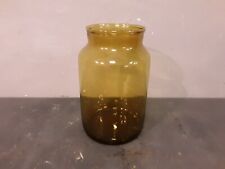 Vaso vetro giallo usato  Brescia