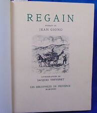 Giono regain illustrations d'occasion  Saint-Didier-sur-Chalaronne