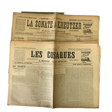 Journal. feuille litteraire. d'occasion  Chambéry