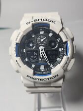 Relógio masculino Casio G-Shock branco GA-100B-7A 5081 nova bateria, usado comprar usado  Enviando para Brazil