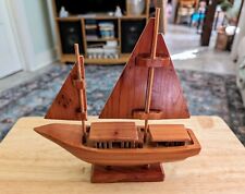 Wooden sailboat decorative for sale  Clarkton