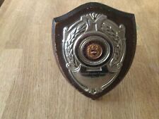 Vintage wooden shield for sale  WOLVERHAMPTON