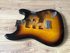 Squier Strat SE 45mm body, sunburst, good condition, 1 small lacquer chip for sale  Shipping to South Africa