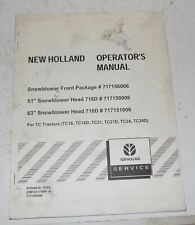 New holland operators for sale  Reading