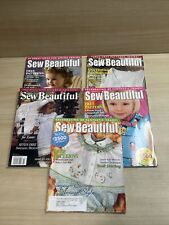 Sew beautiful magazines for sale  Wixom