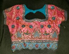 Camiseta cigana vintage com lantejoulas e miçangas tamanho XS S dançarina do ventre hippie boêmia comprar usado  Enviando para Brazil