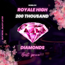 Roblox ✨DIAMANTES ROYALE HIGH 200K✨, MELHOR PREÇO [200K]💎 comprar usado  Enviando para Brazil