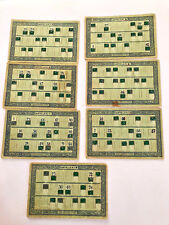 Vecchie cartelle tombola usato  Tivoli