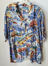 Camisa Aloha masculina vintage Joe Kealoha tamanho XL clássica genuína caiaque havaiano estampa de carro  comprar usado  Enviando para Brazil